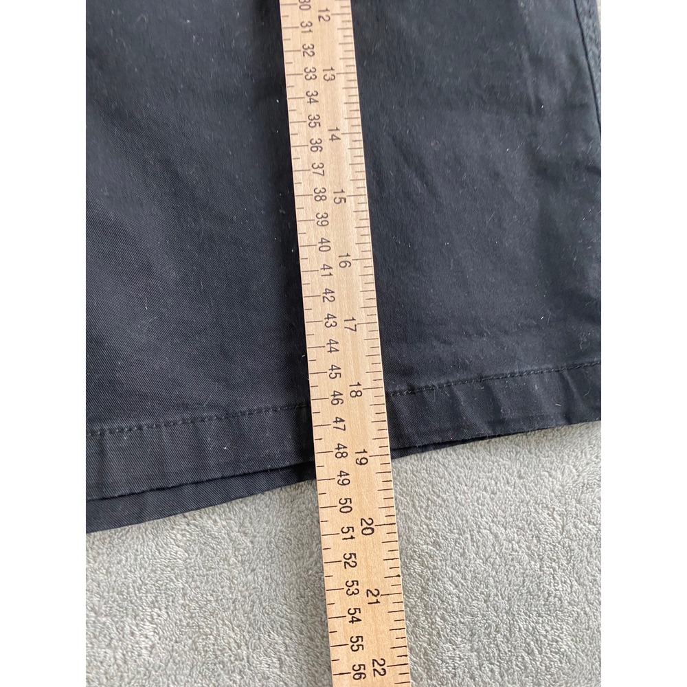 Amazon Essentials Mens Chino Shorts Black Size 14 Cotton Blend Casual Summer - Picture 6 of 10